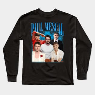 RETRO VINTAGE PAUL MESCAL BOOTLEG STYLE Long Sleeve T-Shirt